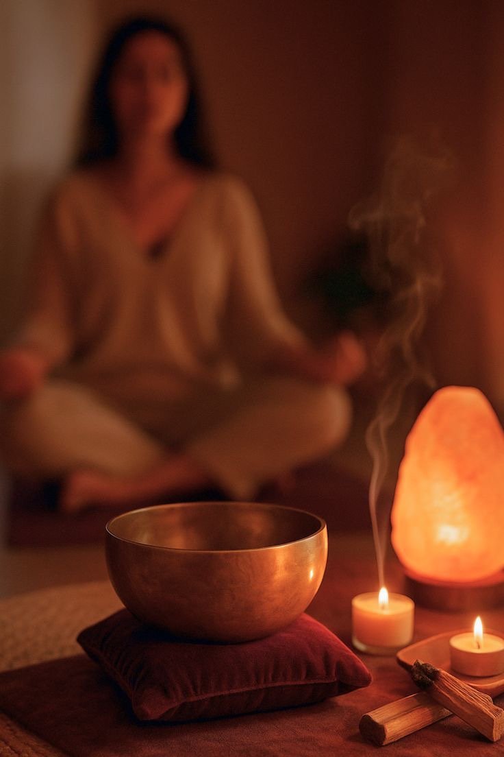 Tigela tibetana e meditação — Vivências e Experiências Guiadas